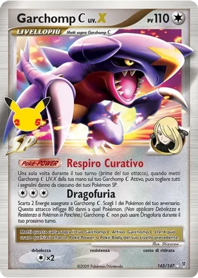 Garchomp Pokémon C LV.X