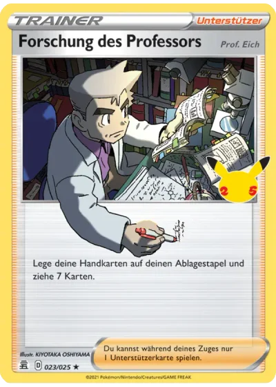 Forschung des Professors (Prof. Eich)