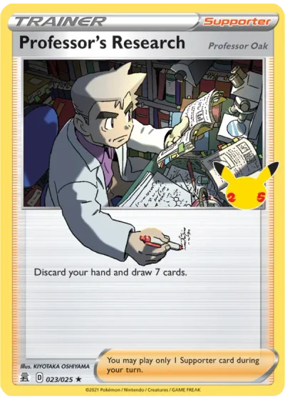 Professor's Research (Professor Oak)