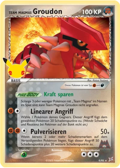 Team Magmas Groudon
