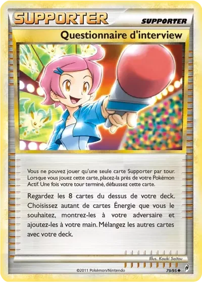 Questionnaire d'interview