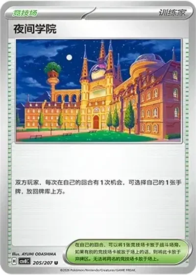 Academy at Night