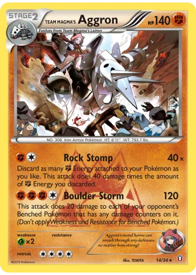 Team Magma's Aggron