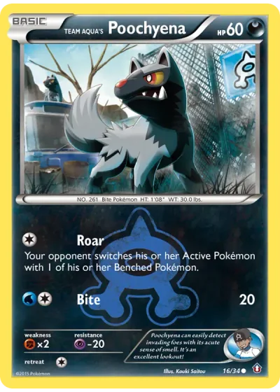 Team Aqua's Poochyena