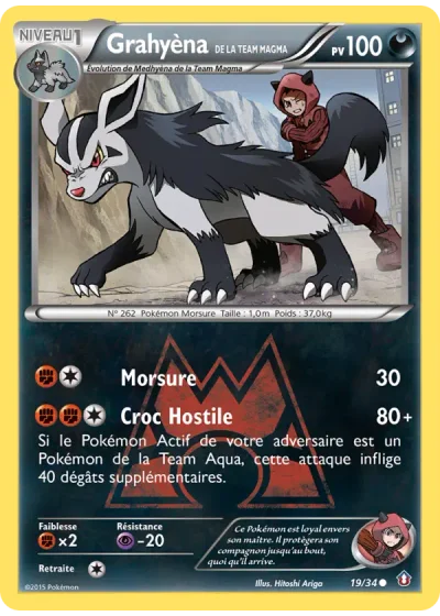 Grahyèna de la Team Magma