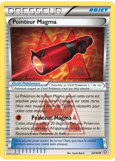 Pointeur Magma