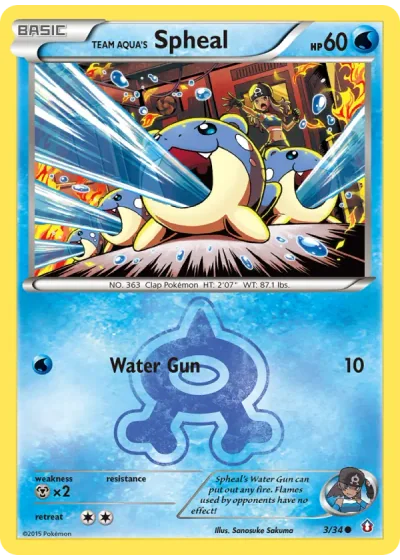 Team Aqua's Spheal