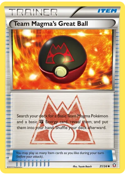 Team Magma's Great Ball