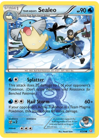 Team Aqua's Sealeo