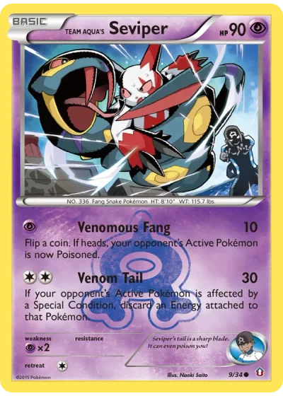 Team Aqua's Seviper