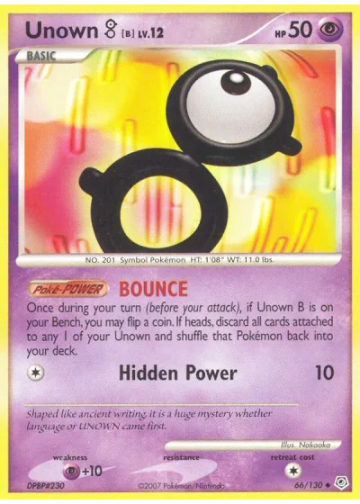 Unown B