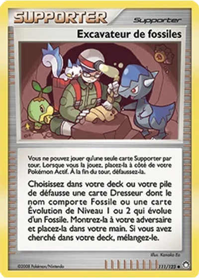 Excavateur de fossiles