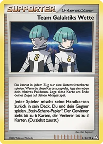 Team Galaktiks Wette