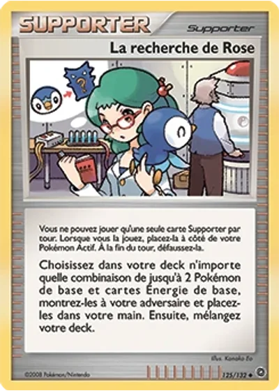 La recherche de Rose