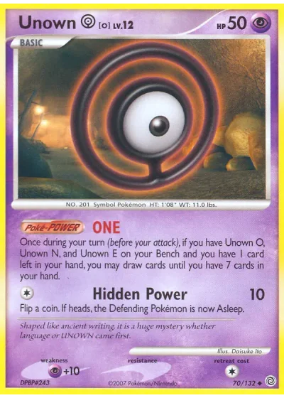 Unown O