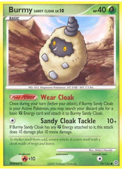 Burmy Sandy Cloak