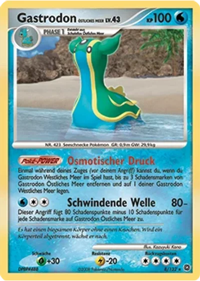 Gastrodon Östliches Meer