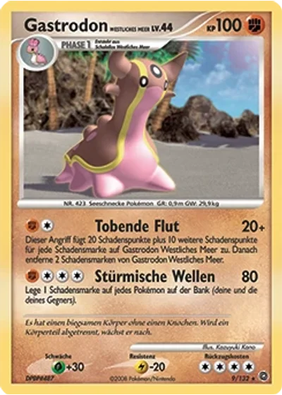 Gastrodon Westliches Meer