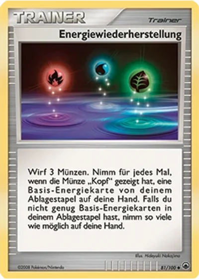Energiewiederherstellung