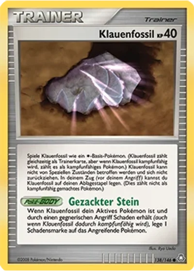 Klauenfossil