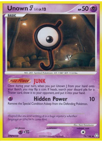 Unown J