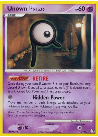 Unown R