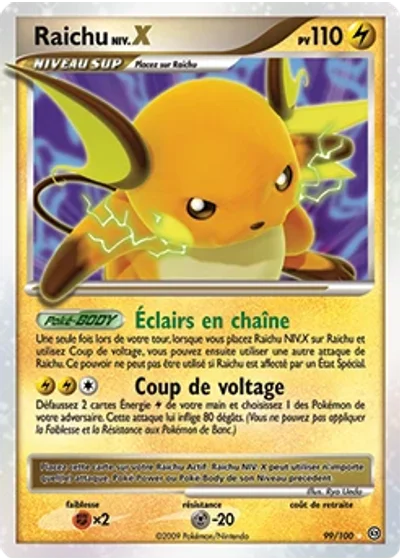 Raichu Niv.X