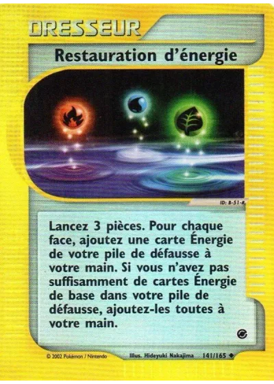 Restauration d'énergie