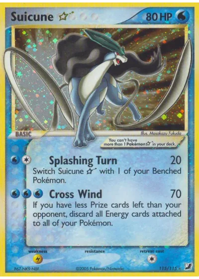 Suicune Gold Star
