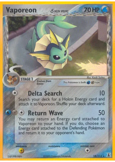 Vaporeon δ
