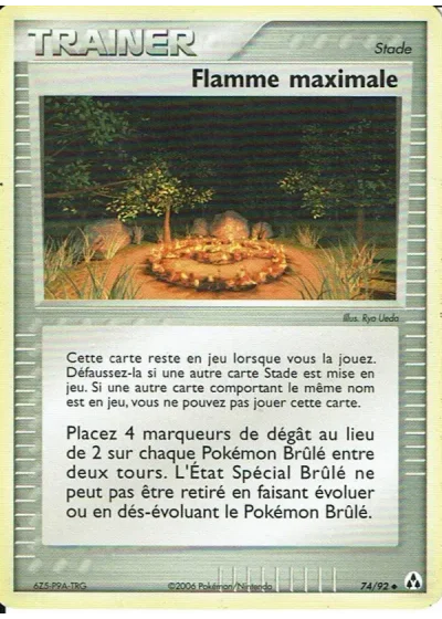 Flamme maximale