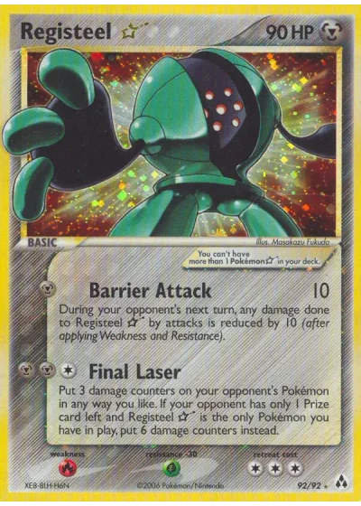 Registeel Gold Star