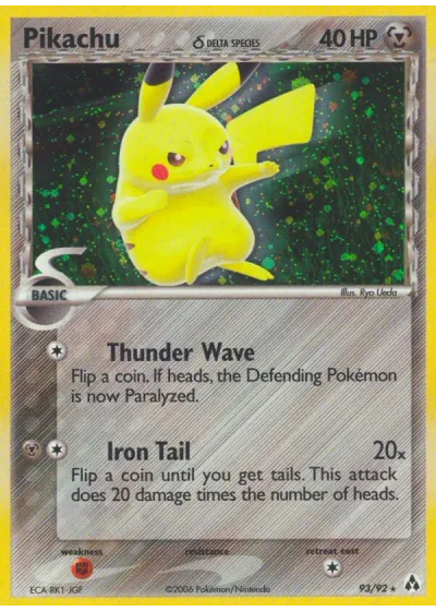 Pikachu δ