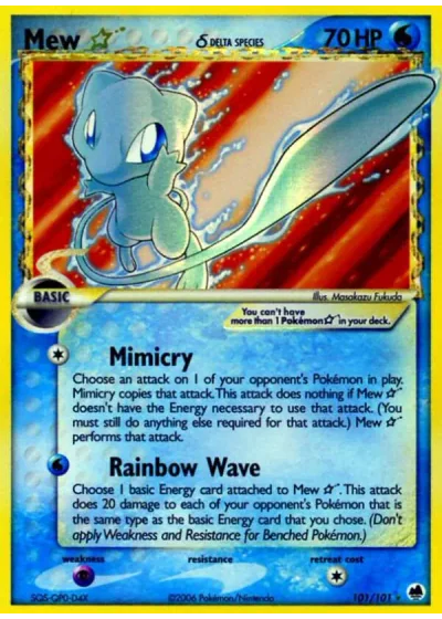 Mew Gold Star
