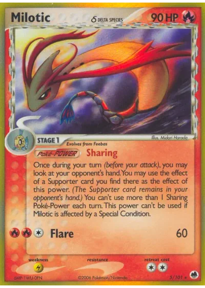 Milotic δ