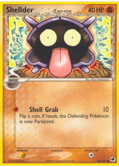 Shellder δ