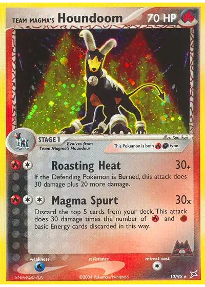 Team Magma's Houndoom