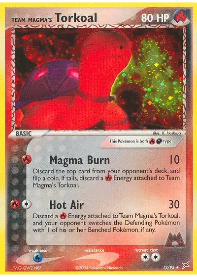 Team Magma's Torkoal