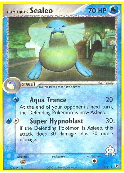 Team Aqua's Sealeo