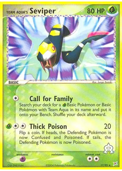 Team Aqua's Seviper