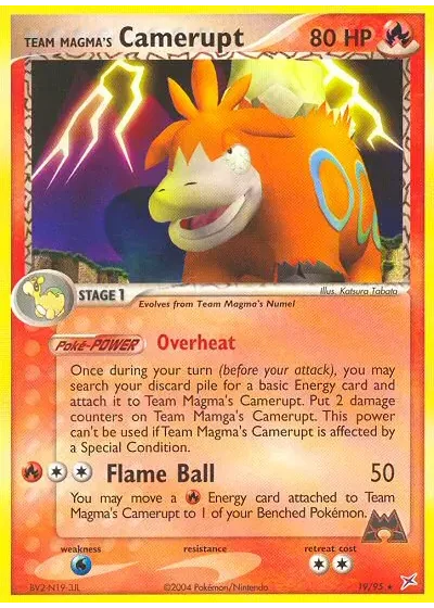 Team Magma's Camerupt