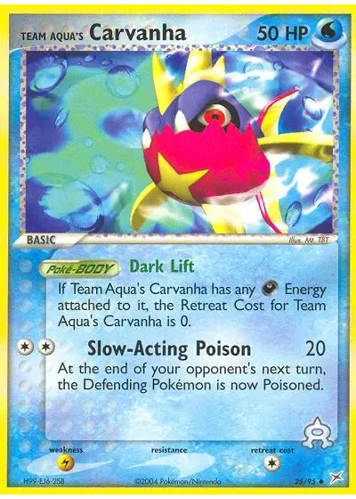 Team Aqua's Carvanha