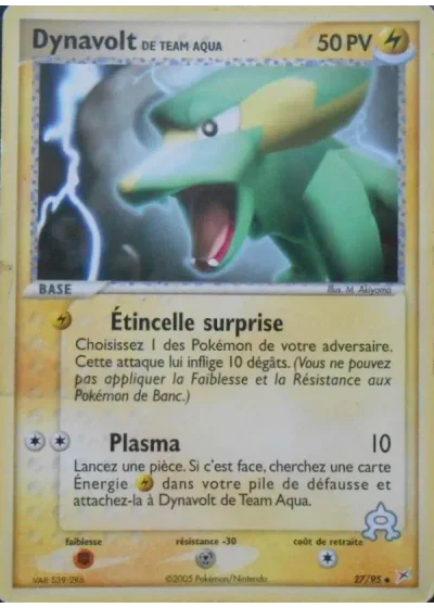 Dynavolt de Team Aqua
