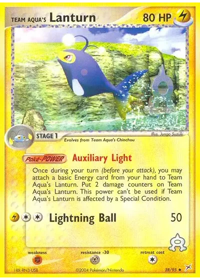 Team Aqua's Lanturn