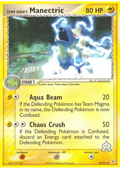 Team Aqua's Manectric