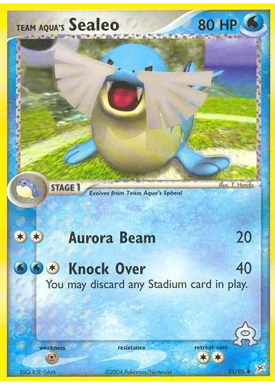Team Aqua's Sealeo