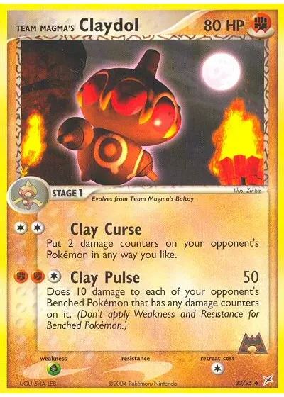 Team Magma's Claydol