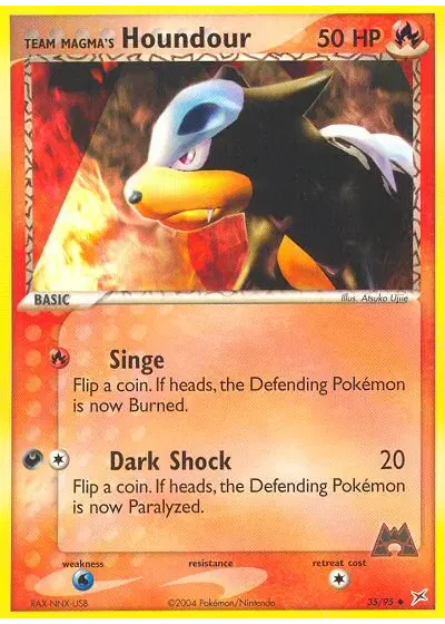 Team Magma's Houndour