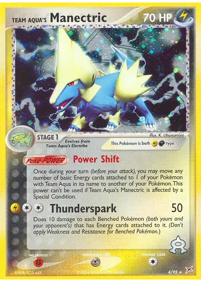 Team Aqua's Manectric