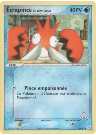 Écrapince de Team Aqua